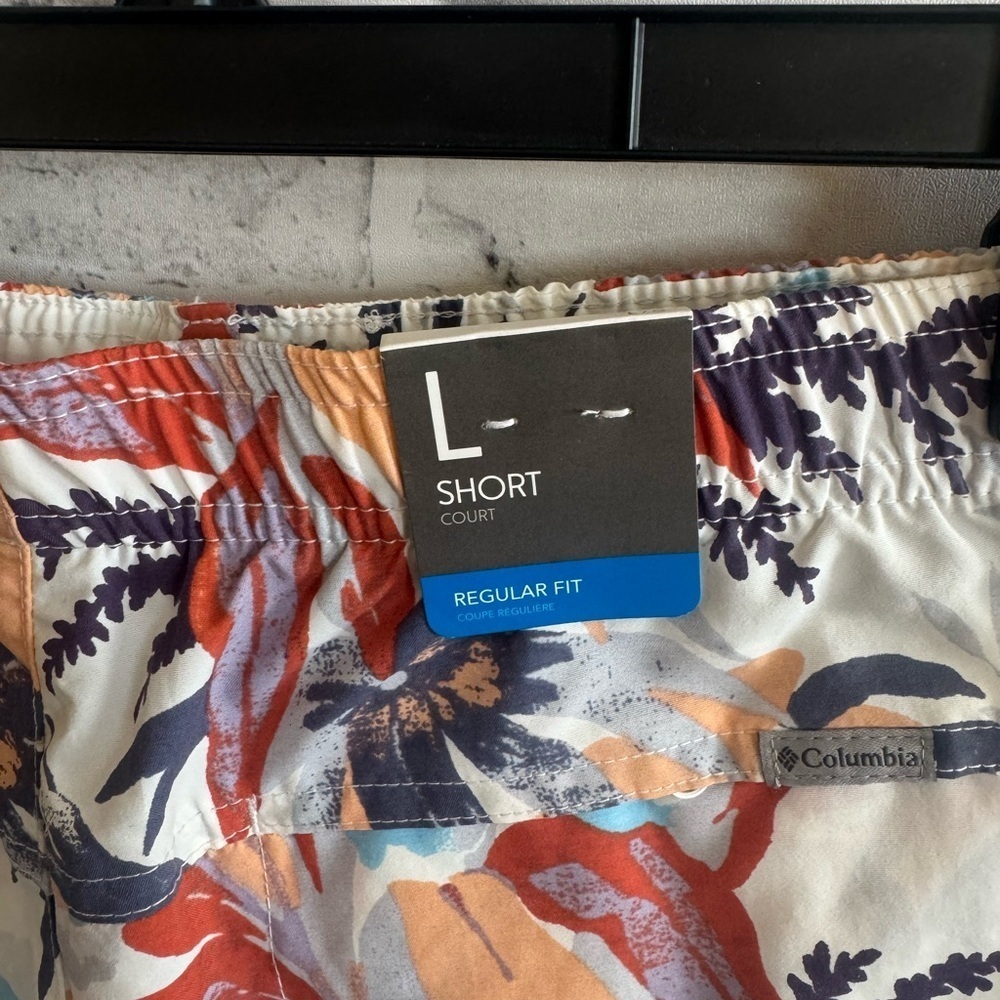 NWT! Women’s Columbia Sandy River II floral printed 5” shorts Large - Picture 3 of 6